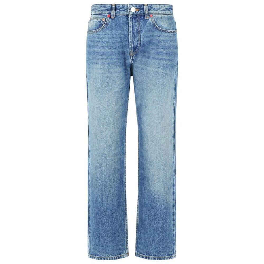 Isabel Marant 'Daya' Blue Cotton Jeans Women
